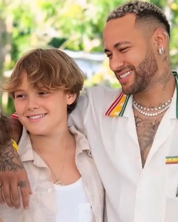 Imagem da notícia Neymar celebra os 14 anos do filho Davi Lucca com homenagem