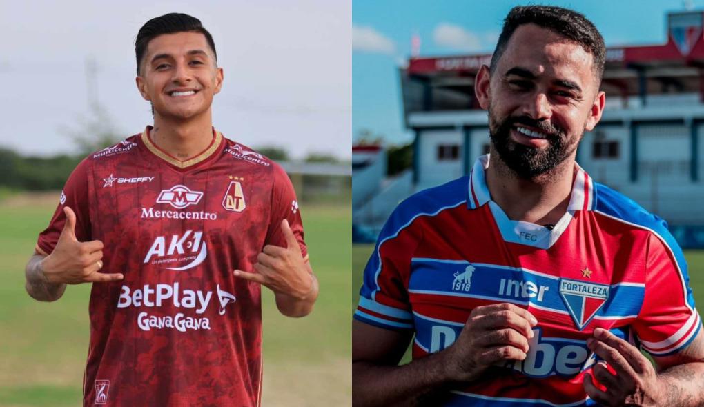 Yeison Guzmán e Luquinhas, respectivamente