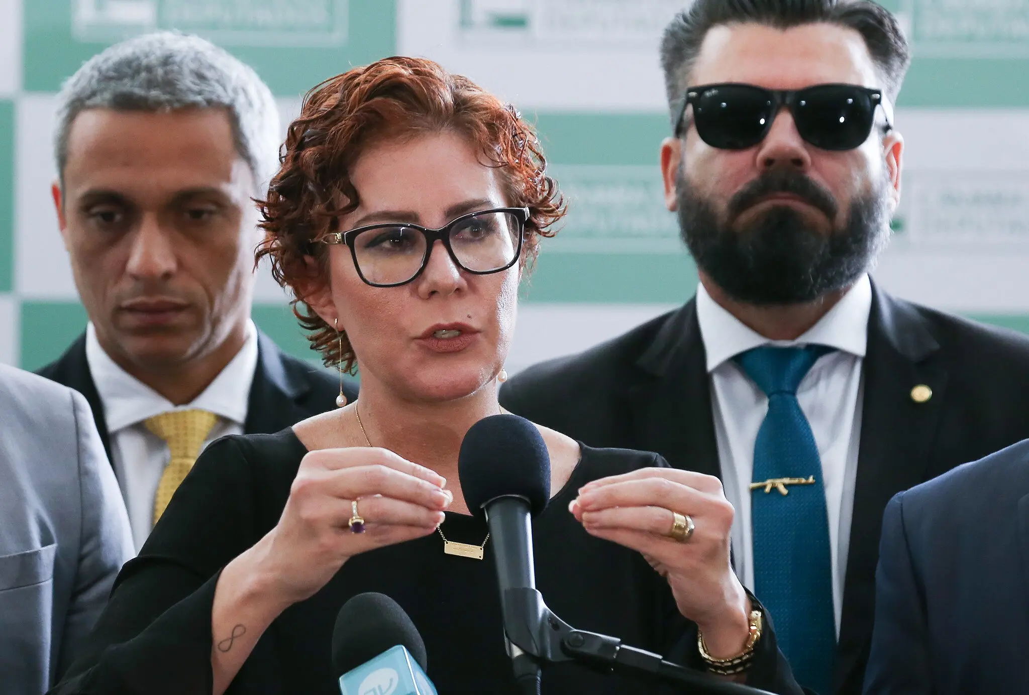 ex-deputada Carla Zambelli.