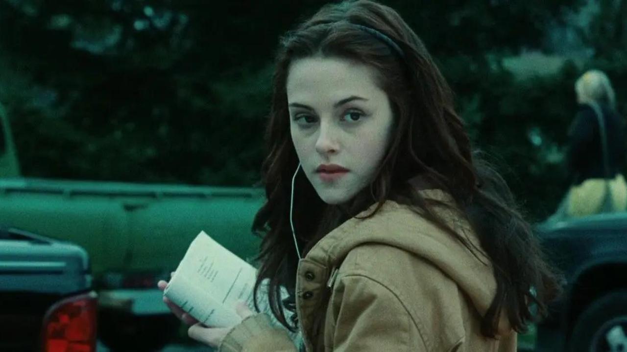 Imagem da personagem Isabella Swan, interpretada por Kristen Stewart, na saga Crepúsculo, que volta aos cinemas nos Estados Unidos
