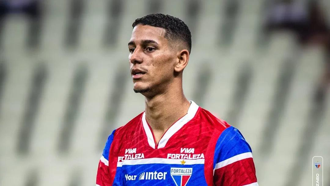 Gustavo Mancha em ação pelo Fortaleza