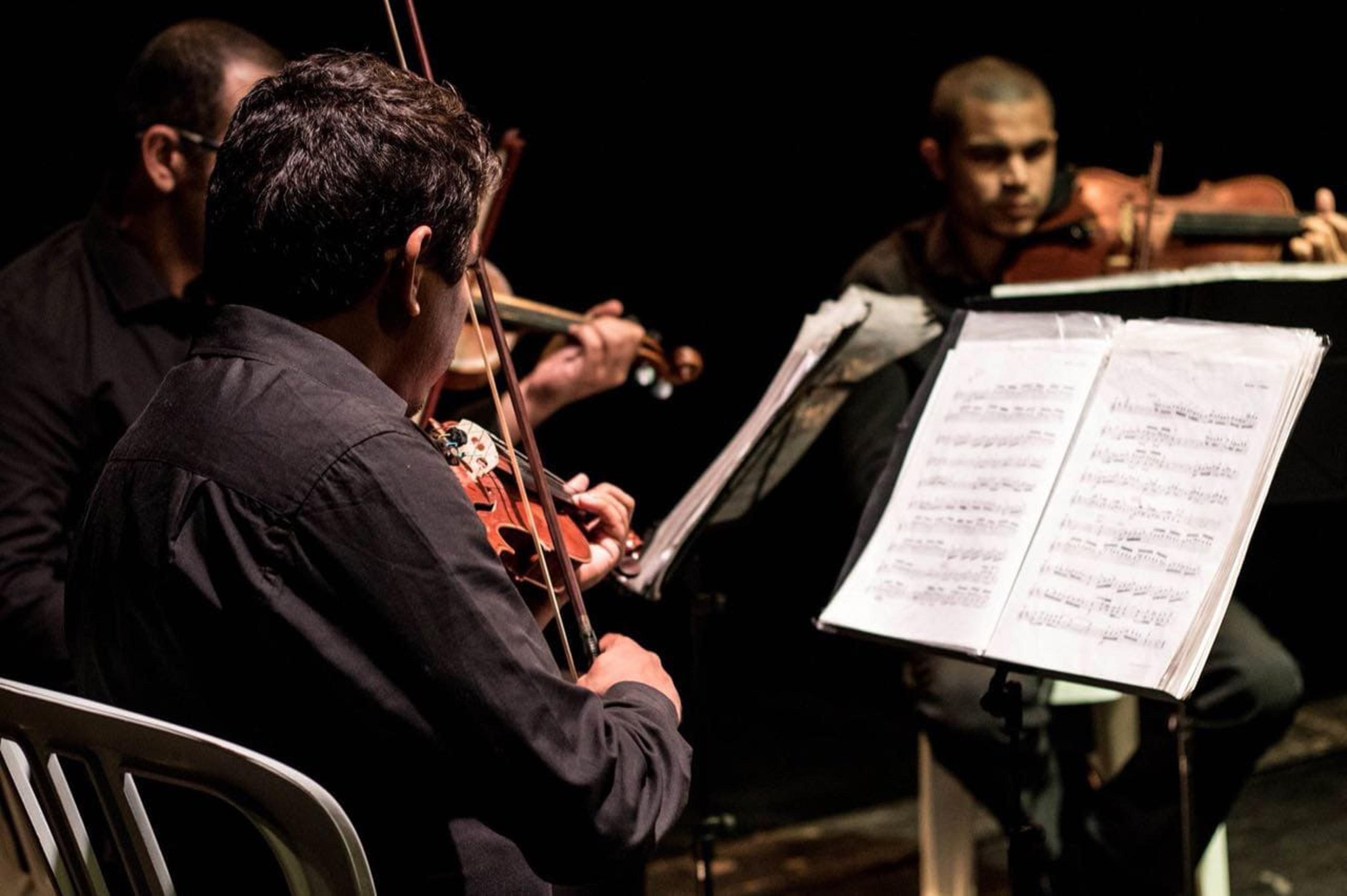 Quarteto integra a Orquestra Sinfônica da Uece