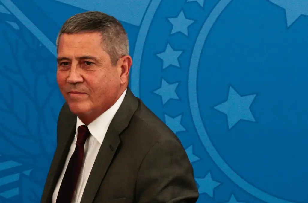 Braga Netto em evento do governo federal