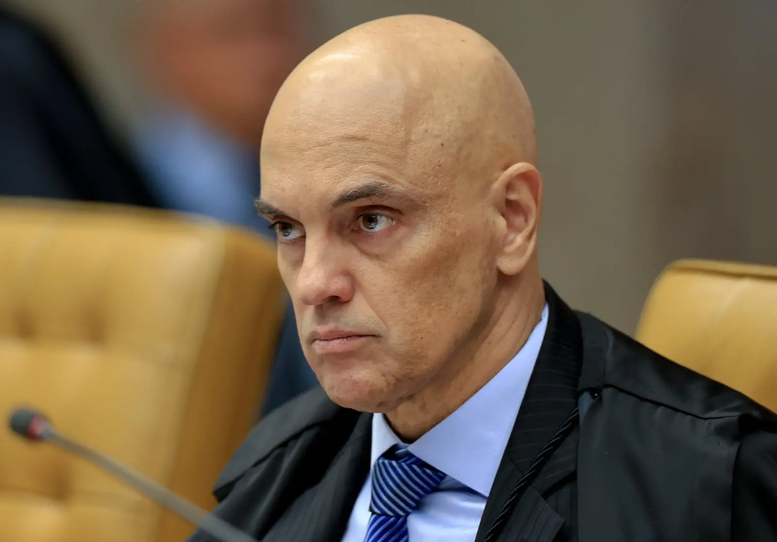 Alexandre de Moraes em plenário do STF