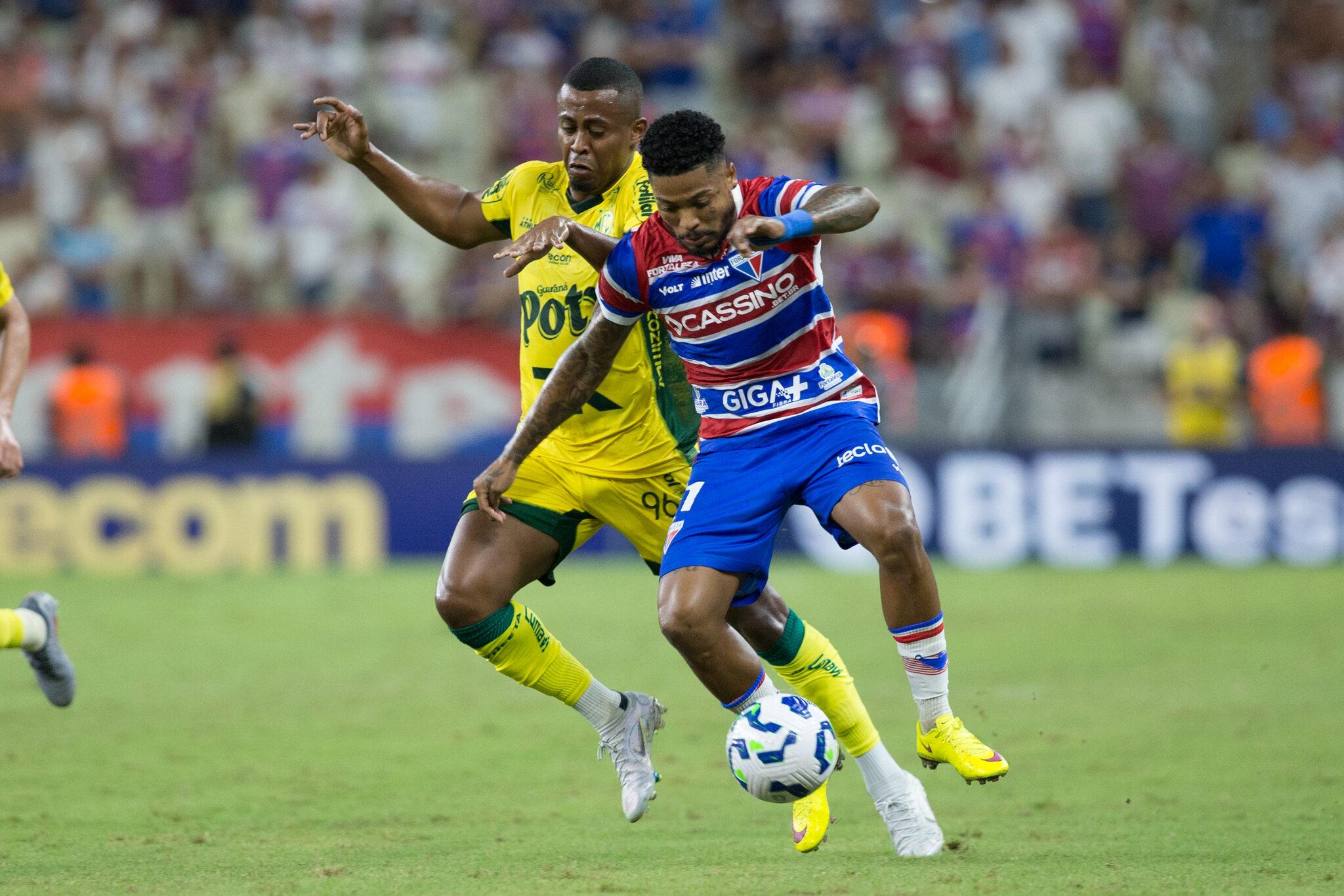 Foto de Marinho durante Fortaleza x Mirassol na Série A do Brasileirão