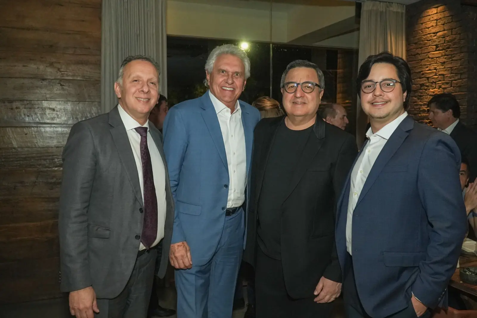 Danilo Forte comemorando aniversário em Brasília