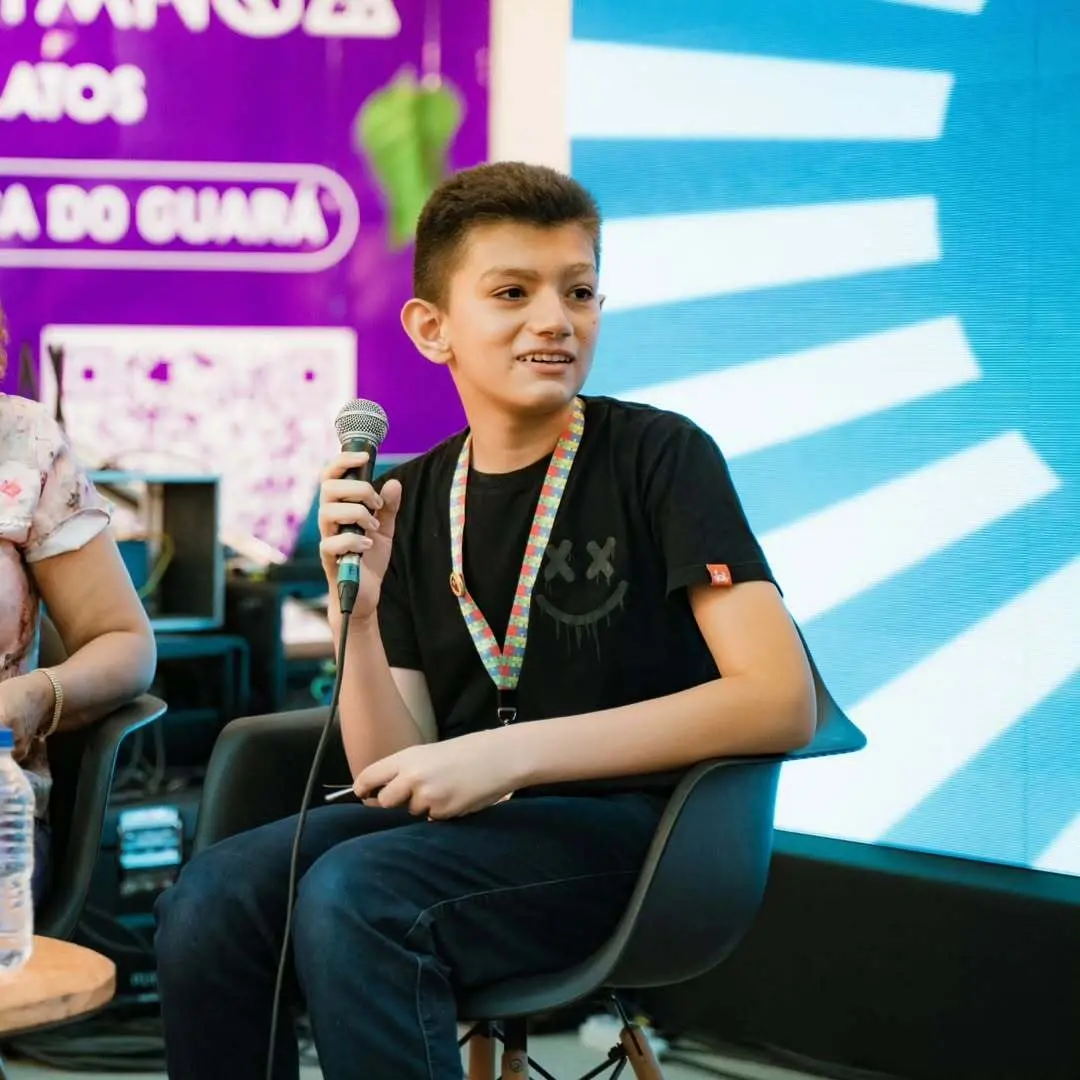 João em roda de conversa na Mostra Ceará de Turismo e Cultura deste ano