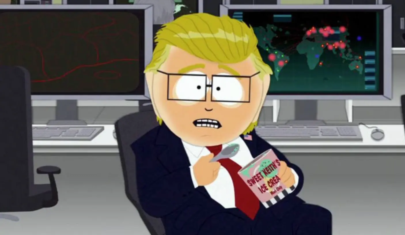 Cena de episódio de South Park satiriza tarifas impostas por Donald Trump e zomba de preço dos Labubus