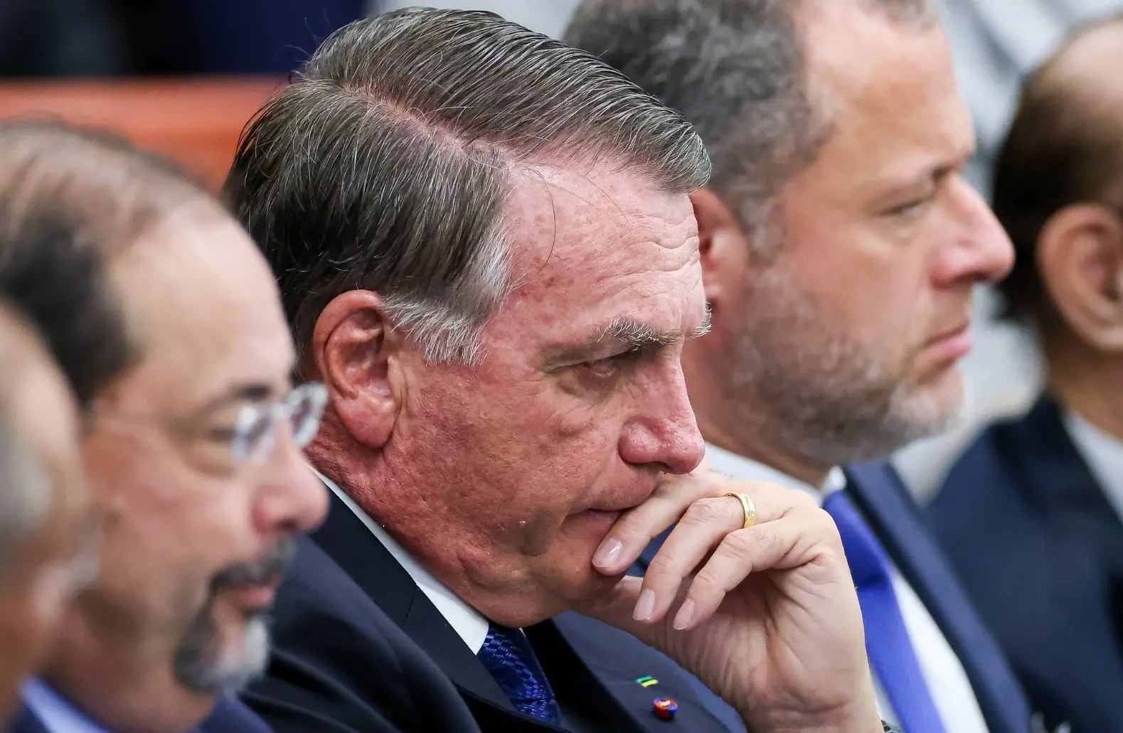 Bolsonaro em audiência no STF