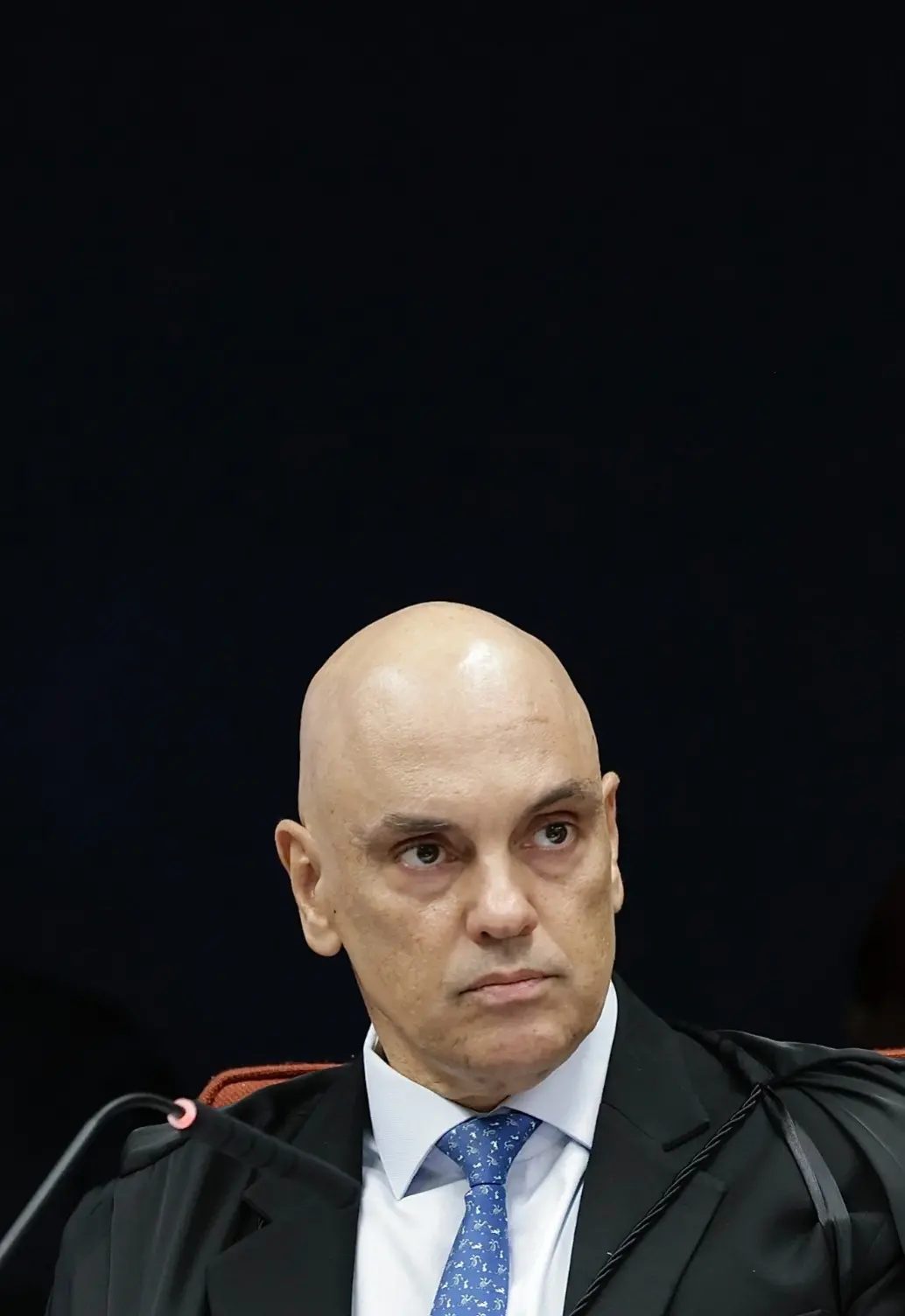 Alexandre de Moraes durante julgamento no STF