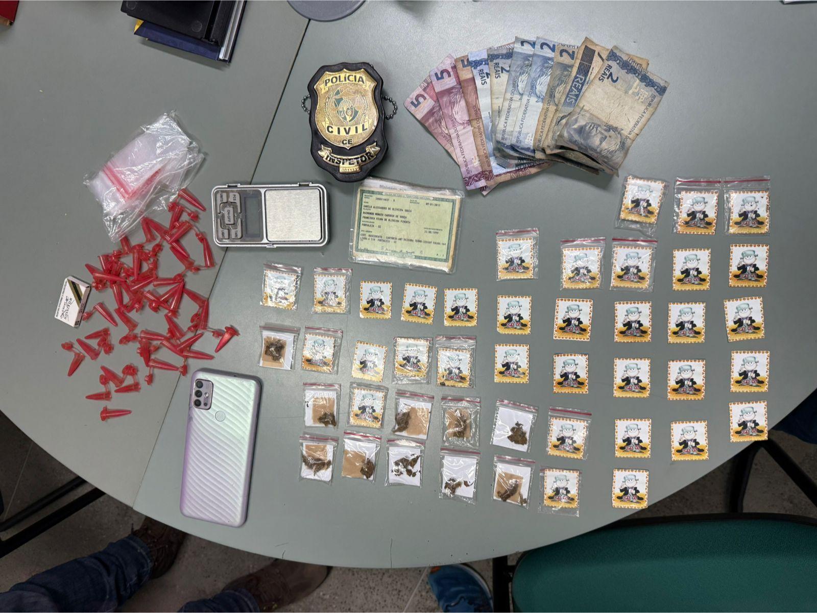 drogas apreensao maconha menino maluquinho tráfico