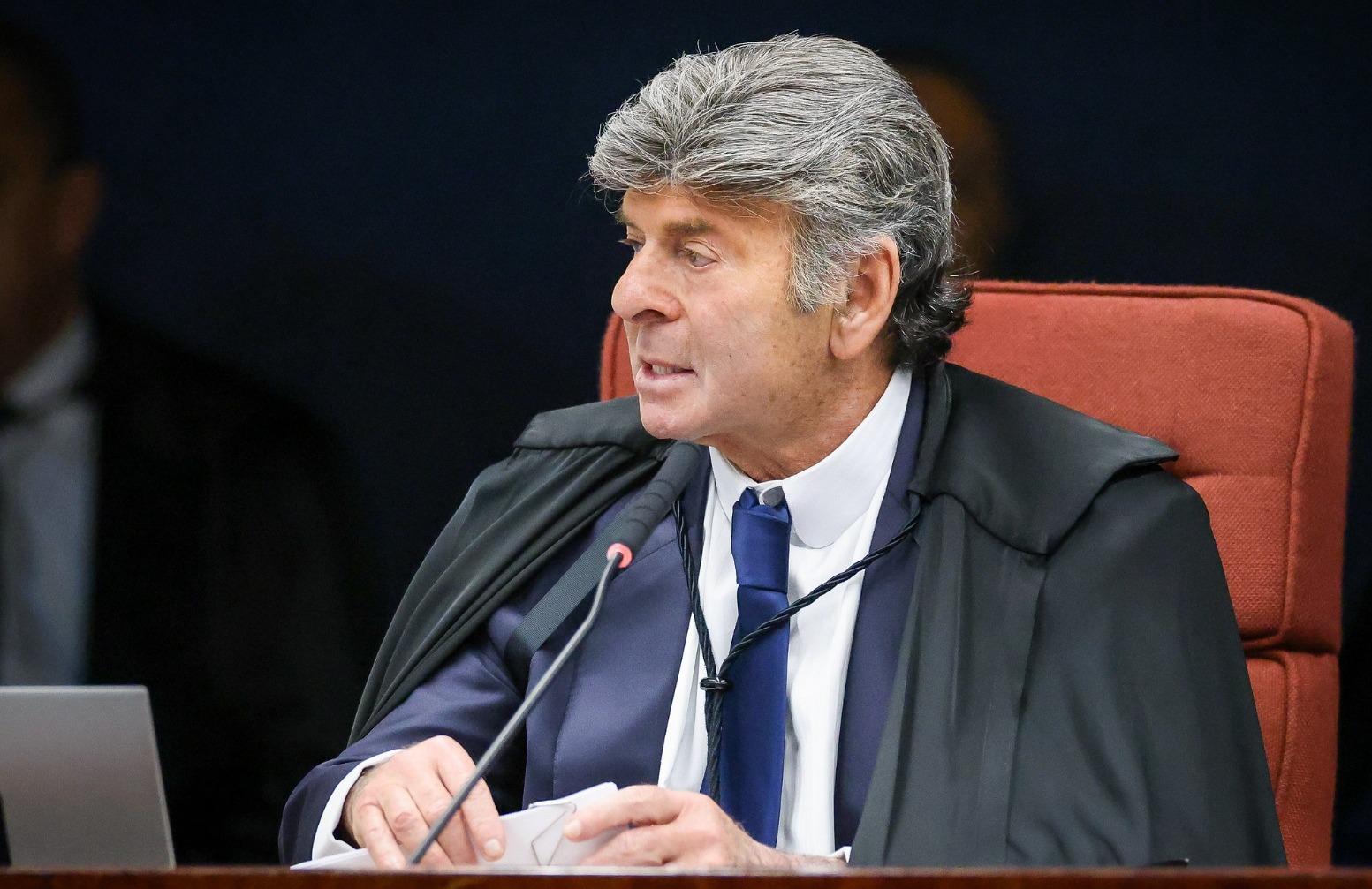 Luiz Fux discursa no plenário do STF