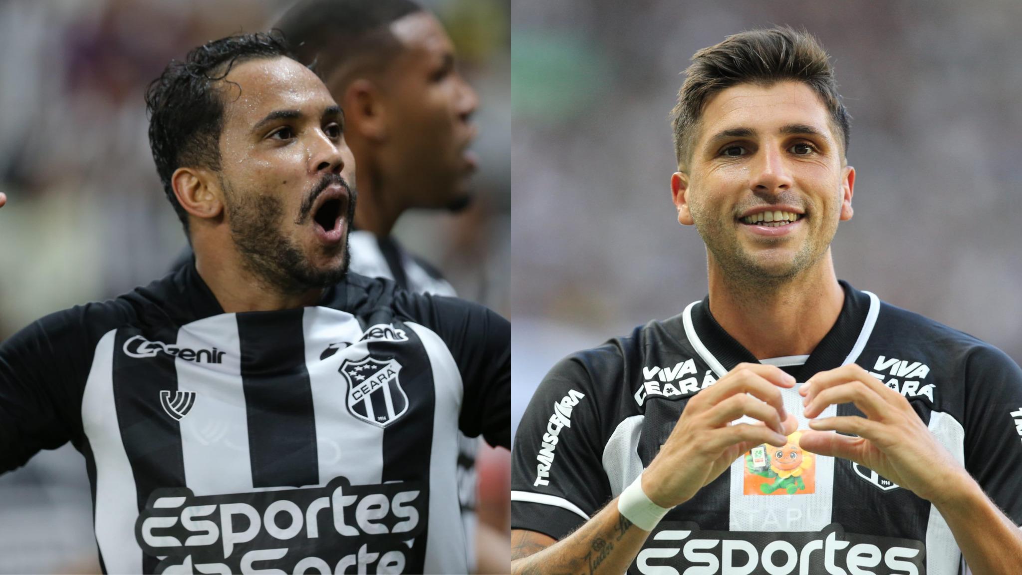 Fotos de Lourenço e Lucas Mugni pelo Ceará