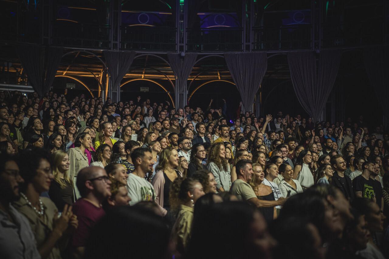 Casa cheia para a edição de Curitiba, na Ópera de Arame, em março deste ano