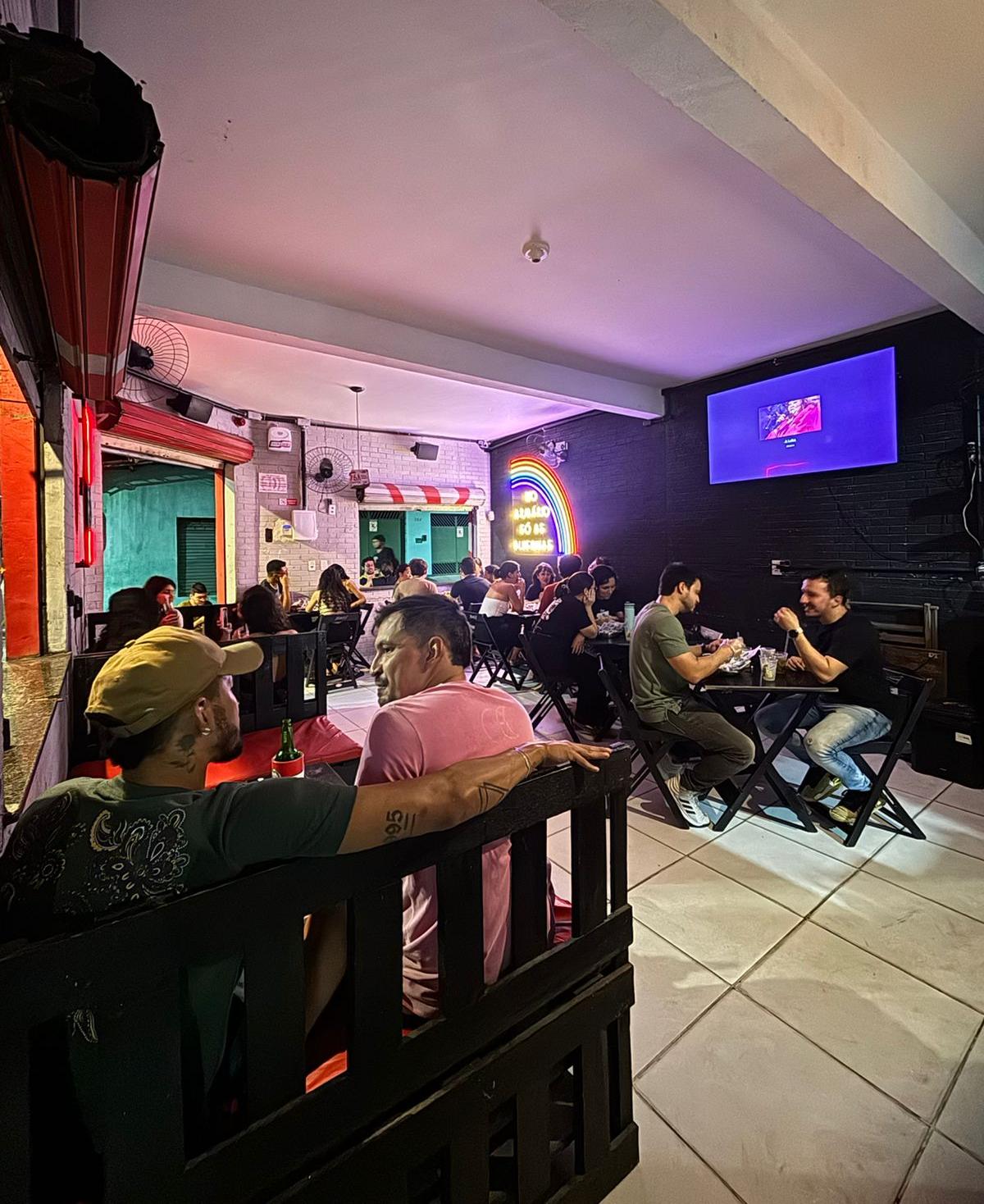 Final será exibida em telão na hamburgueria