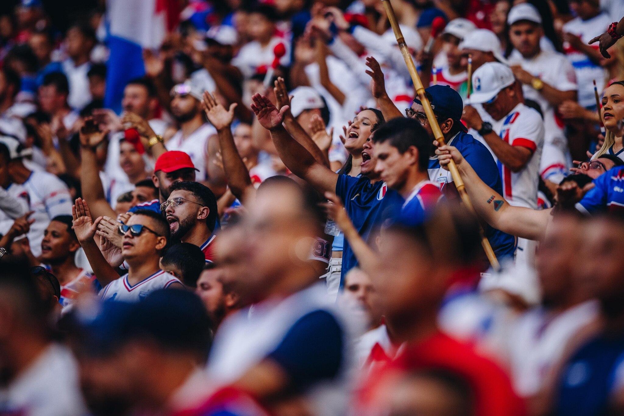 Foto de torcida do Fortaleza