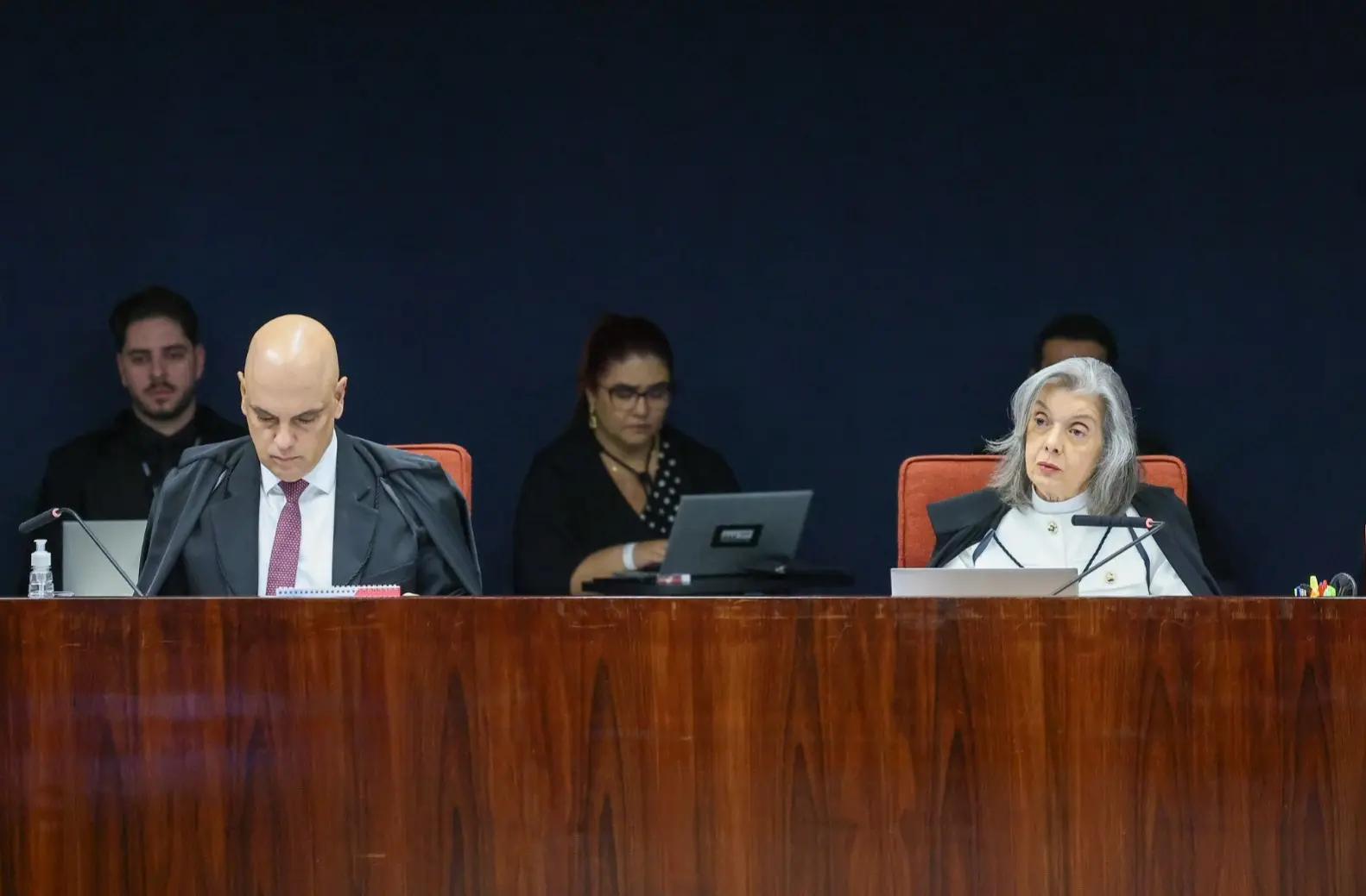Alexandre de Moraes e Carmen Lucia