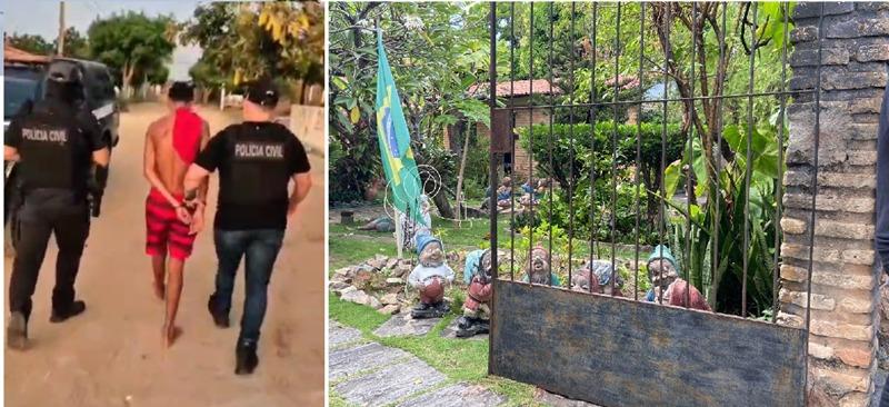 latrocinio casa papai noel prisao amontada suspeito mandado de prisao