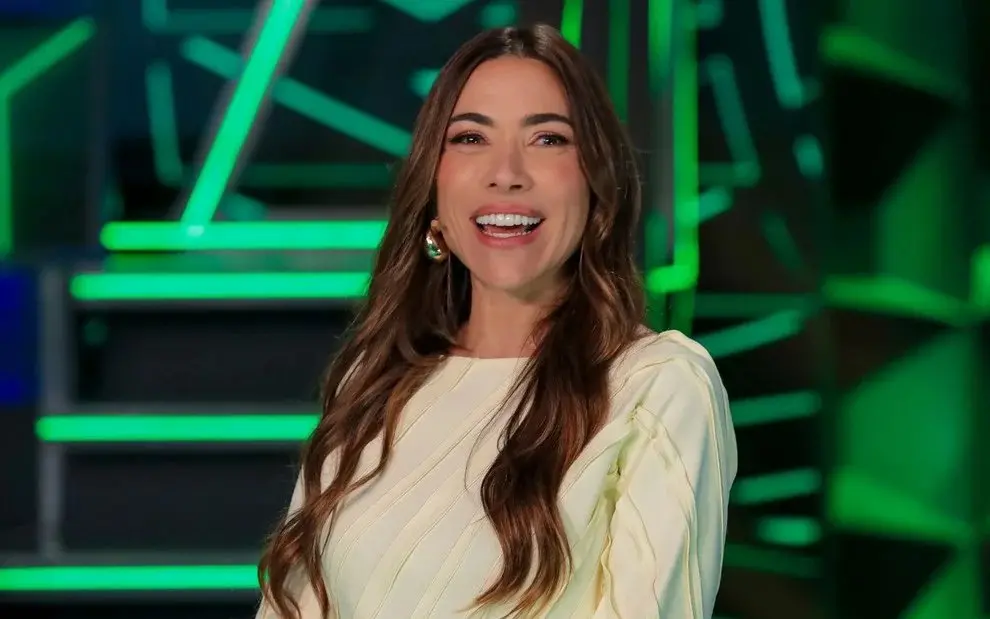 Imagem da apresentadora Patrícia Abravanel.