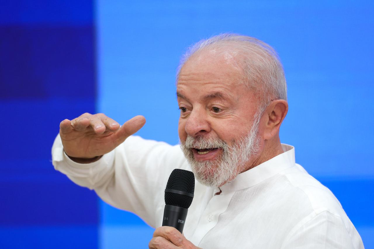 Lula em discurso durante evento do programa Agora Tem Especialistas em Brasília