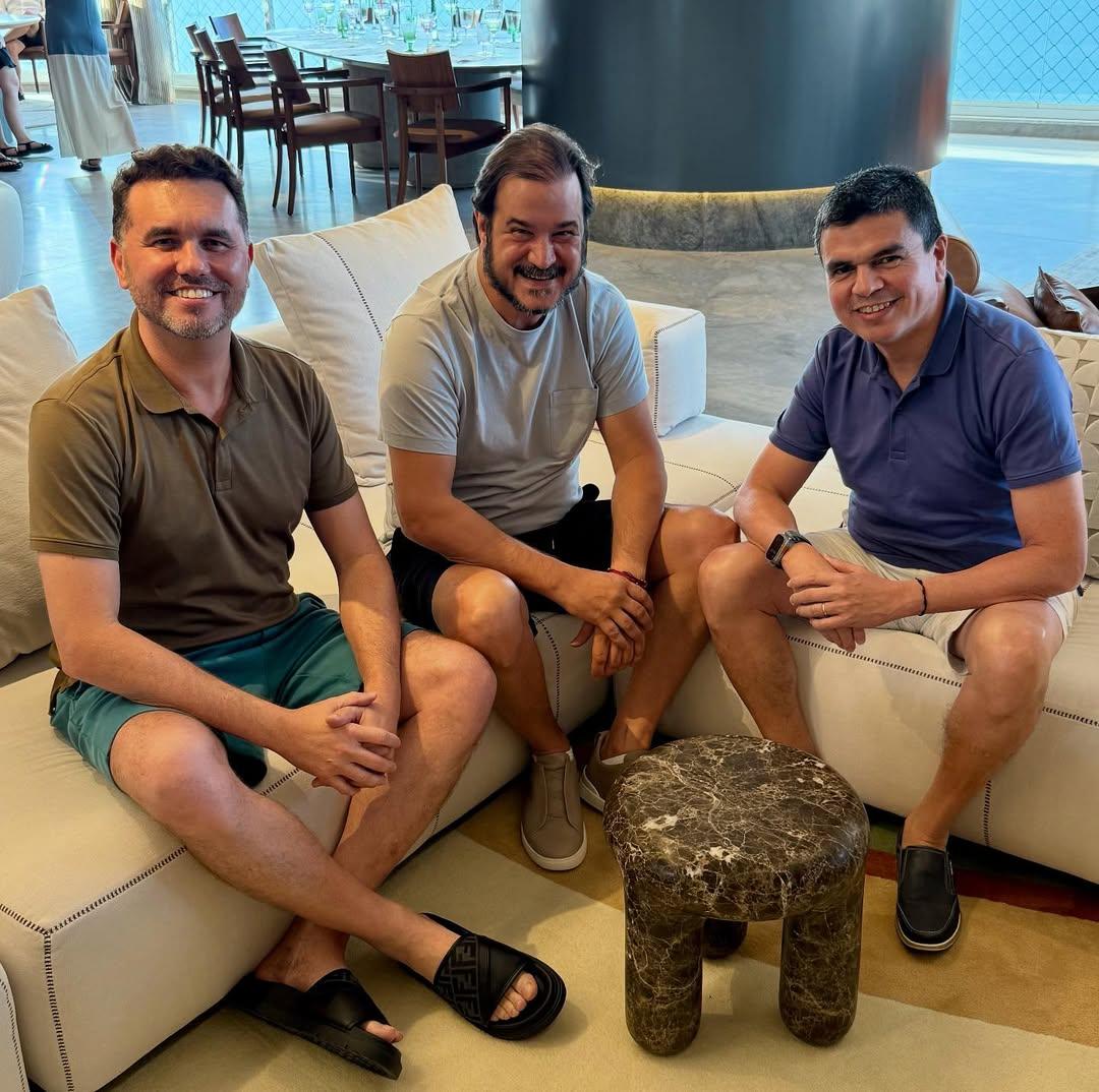 Moses Rodrigues, Antônio Rueda e Chagas Vieira