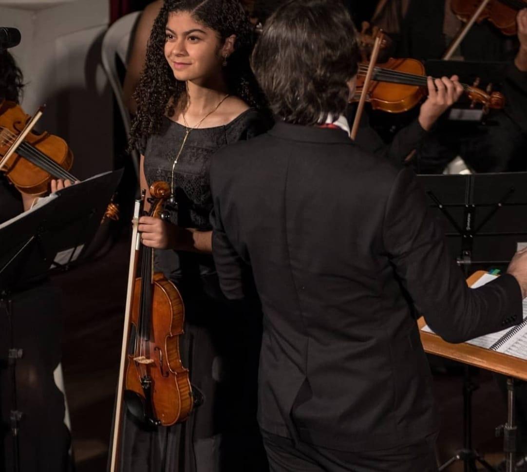 Amanda em concerto de 2019