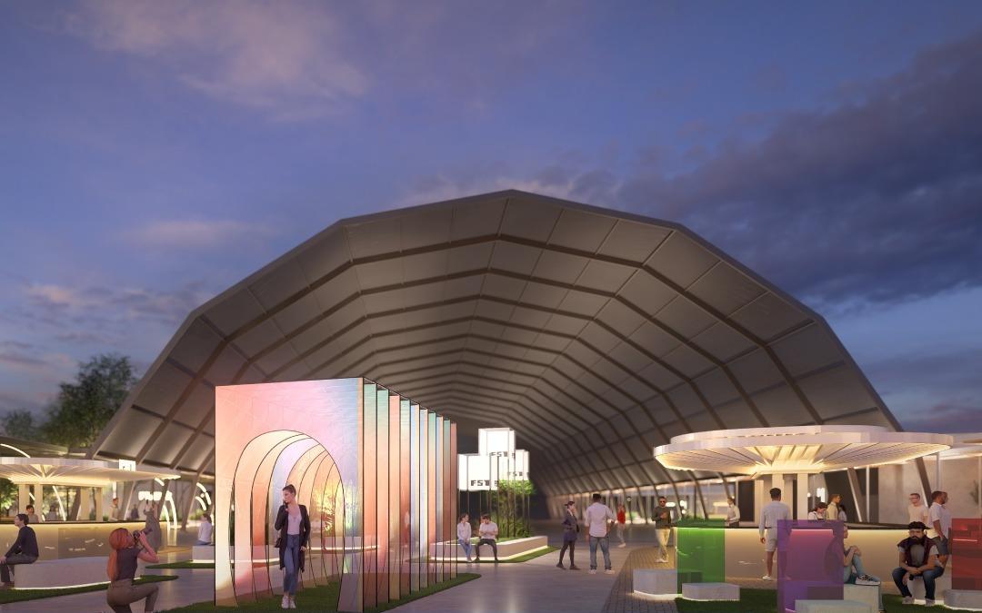 Foto que contém foto de fachada do Espaço Fly 51, no Aeroporto Internacional Salgado Filho, em Porto Alegre