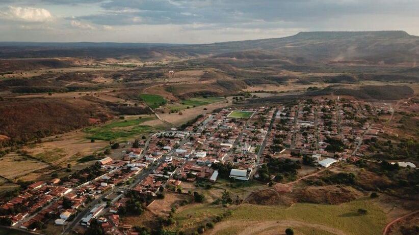 Cidade de Abaiara vista de cima