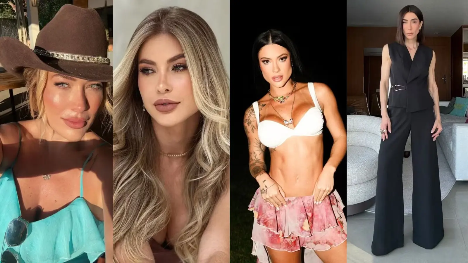 Imagem da notícia 'A Fazenda 17': quatro mulheres disputam a primeira prova do Fazendeiro