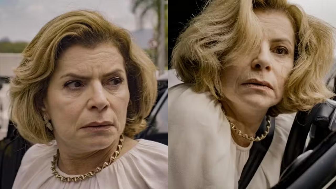 Odete Roitman vai até se abaixar dentro de veículo para fugir de atirador