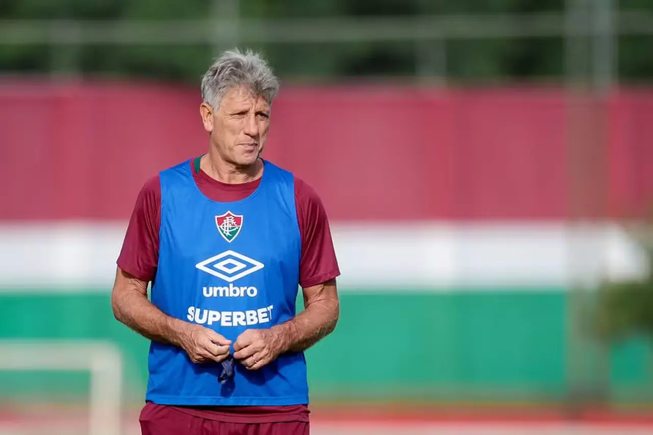 Renato Gaúcho em ação pelo Fluminense