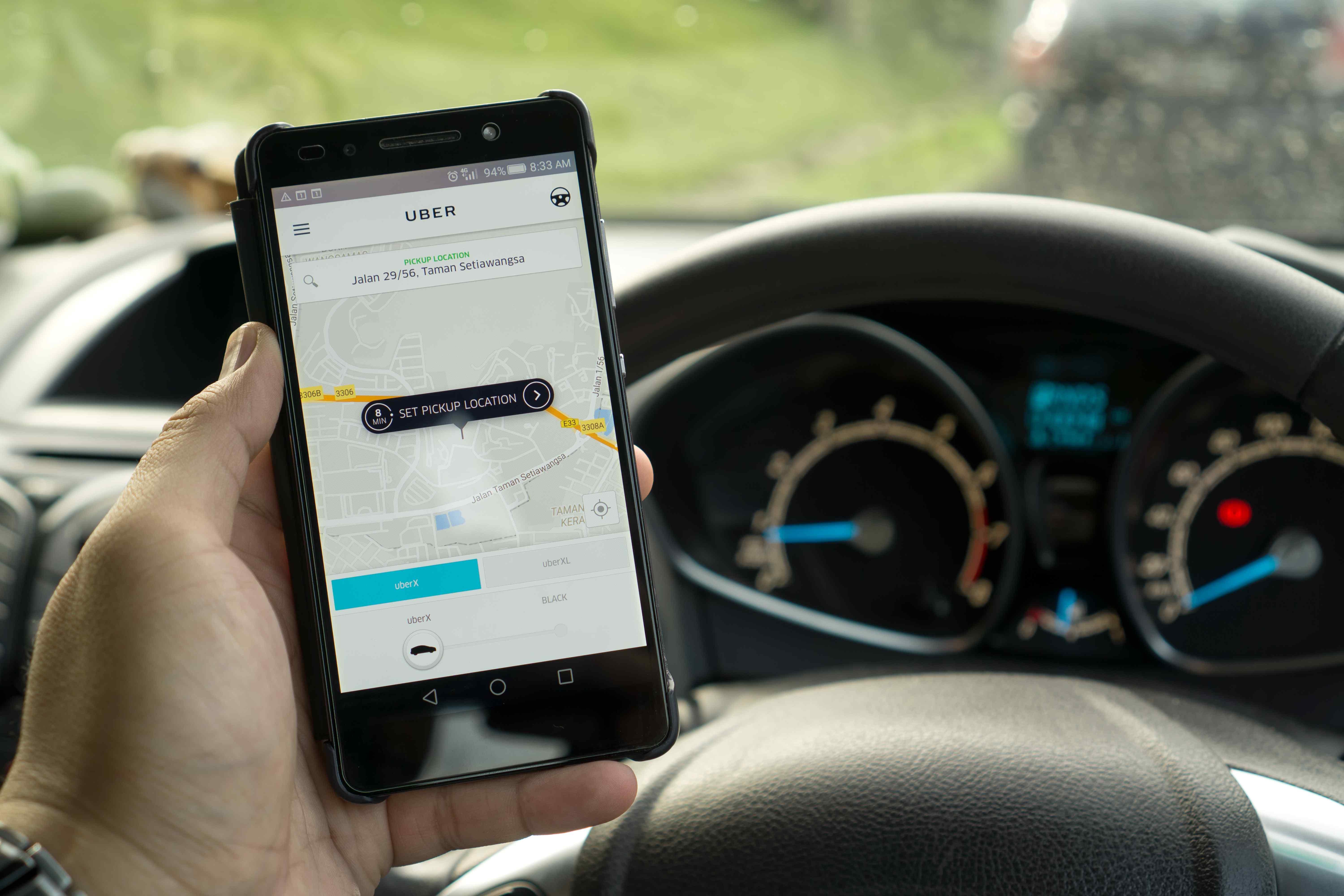 Celulares com o aplicativo de transporte utilizados pelos investigados foram apreendidos