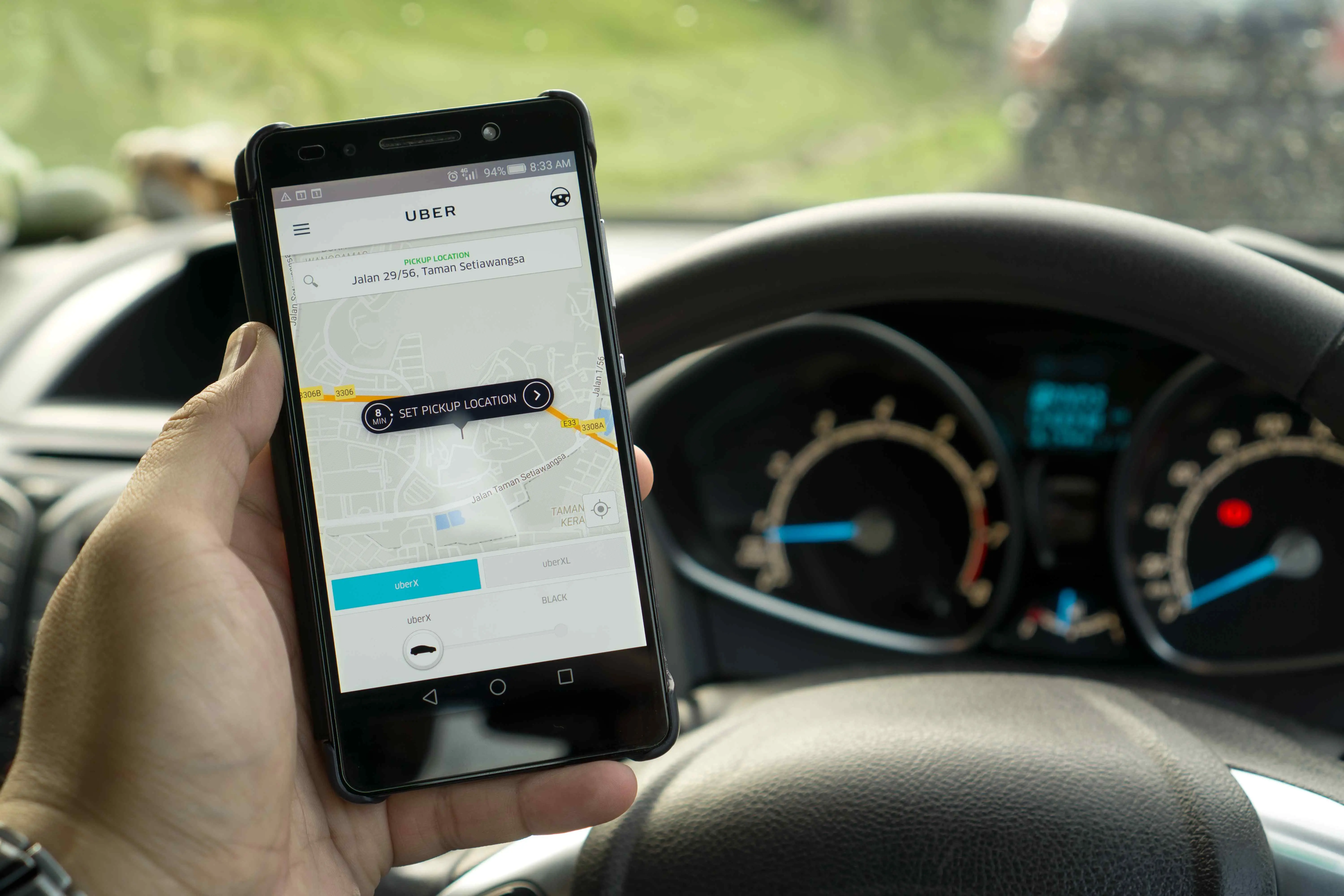 Celulares com o aplicativo de transporte utilizados pelos investigados foram apreendidos