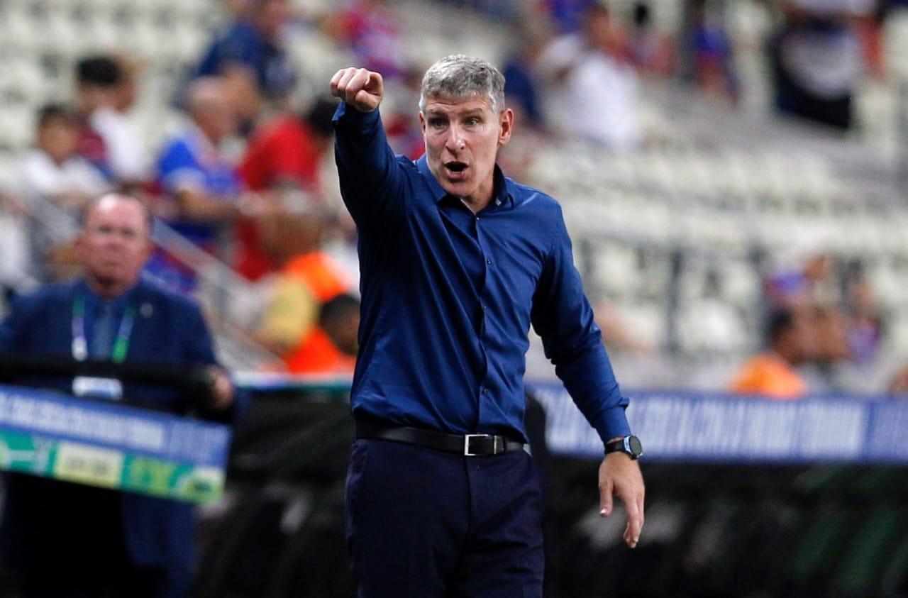 Martín Palermo, técnico do Fortaleza.