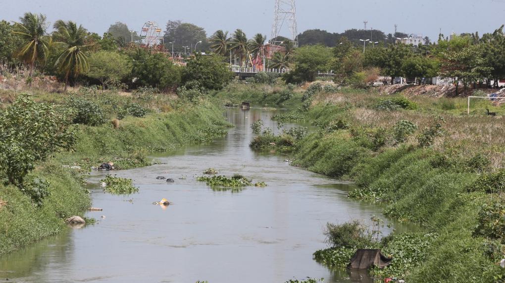 Imagem do Rio onde os corpos das jovens foram jogados.