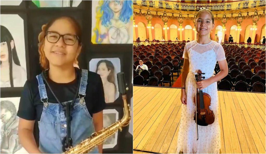  Ana Joyce tem 14 anos e sonhar cursar medicina na USP