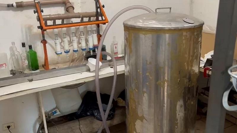 Imagem mostra fábrica clandestina em Americana