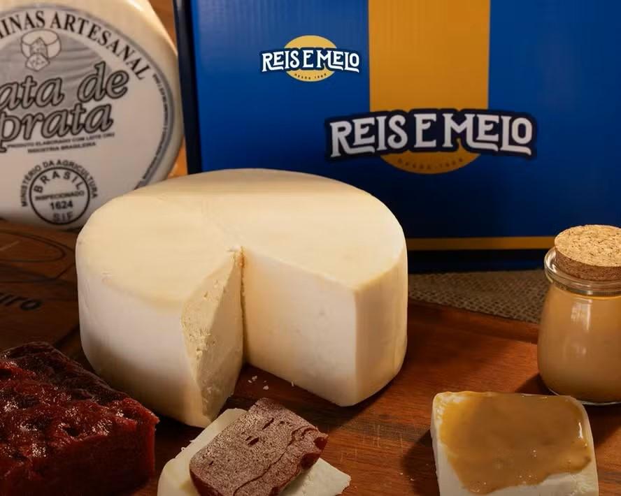 Foto de queijo artesanal da Reis e Meio, que foi suspenso pela Anvisa.