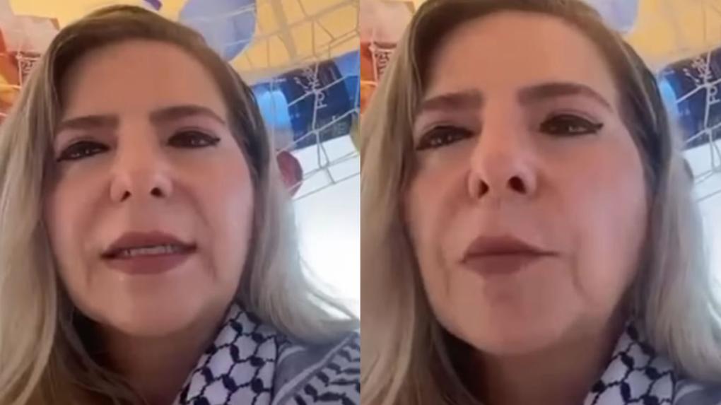 Imagens do vídeo de Luizianne Lins.