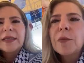 Imagens do vídeo de Luizianne Lins.