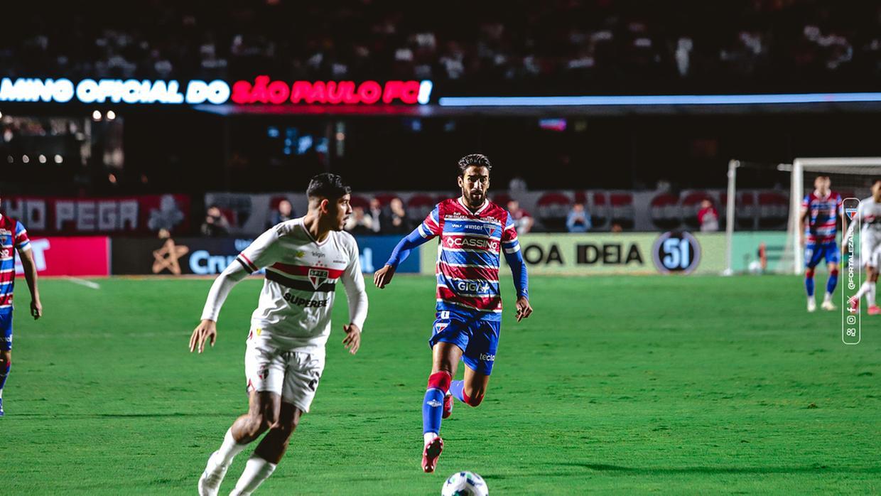 Fortaleza e São Paulo empataram no Morumbis no dia 02 de maio