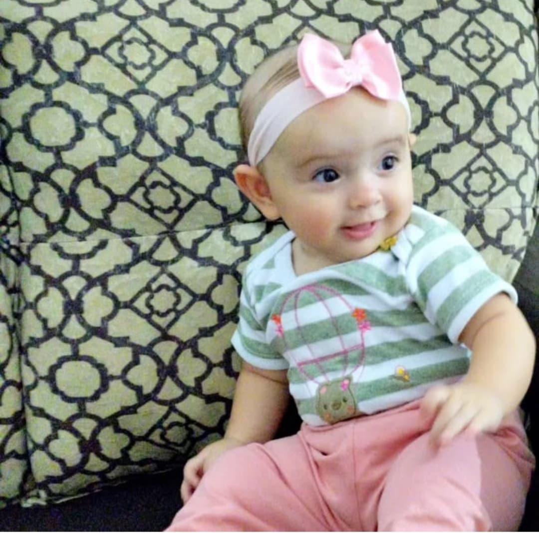 Foto de criança de 1 ano que morreu após se afogar no Ceará.