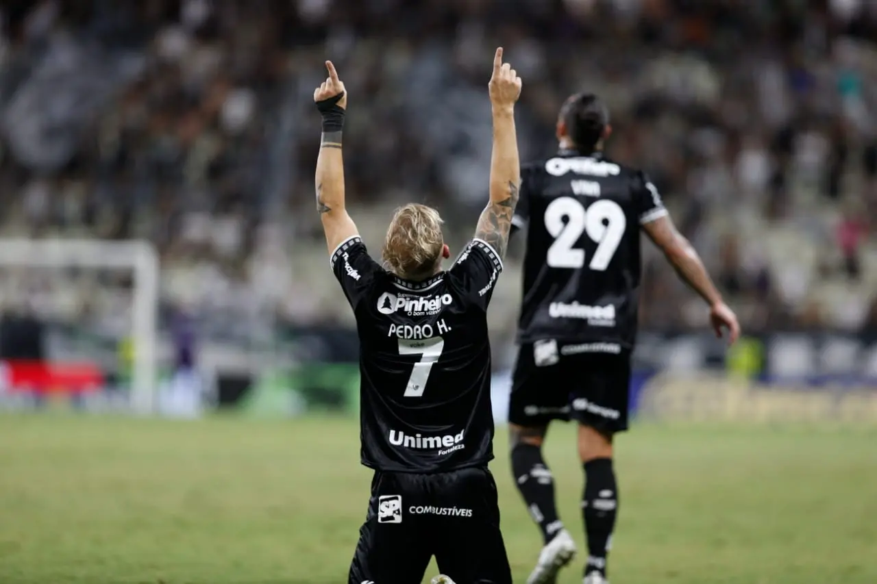 Foto A grande vitória do Ceará X Santos pela Série A