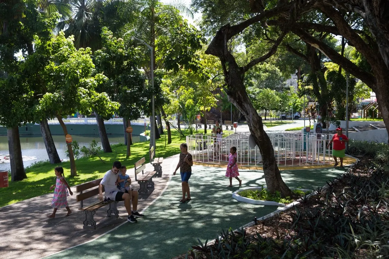 Parque das Crianças no Centro de Fortaleza