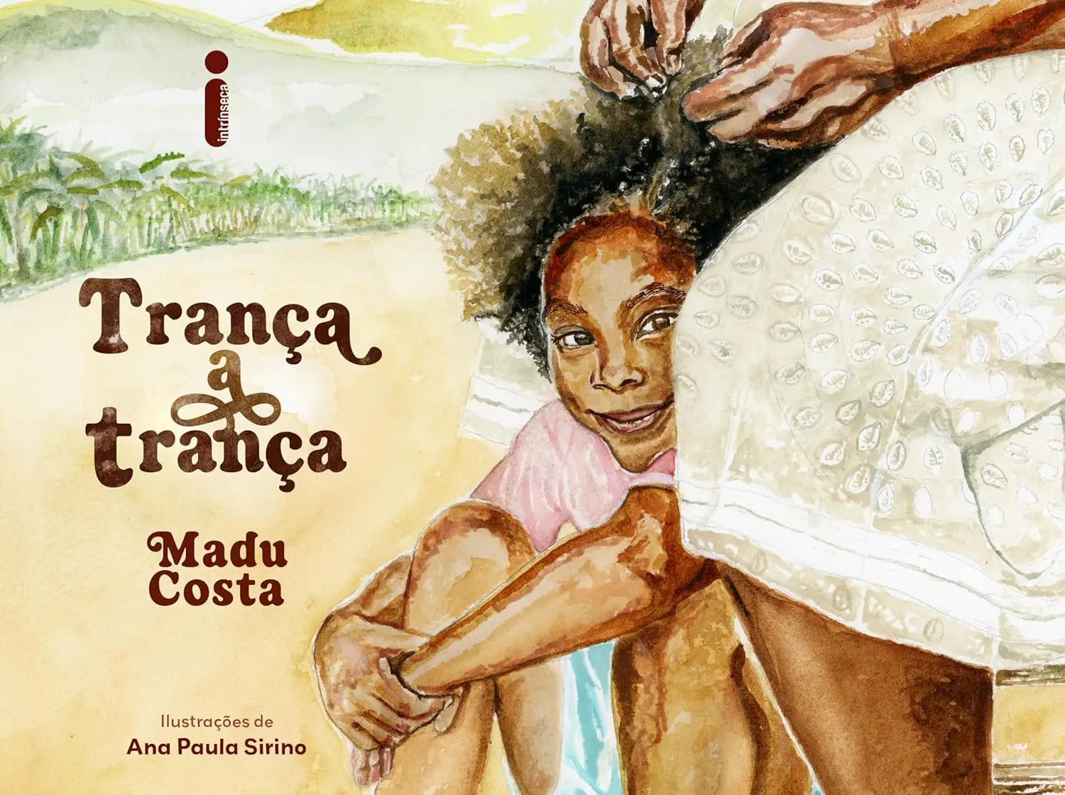 Imagem de capa do livro Trança a trança, de madu costa, publicado pela editora Intrínseca.