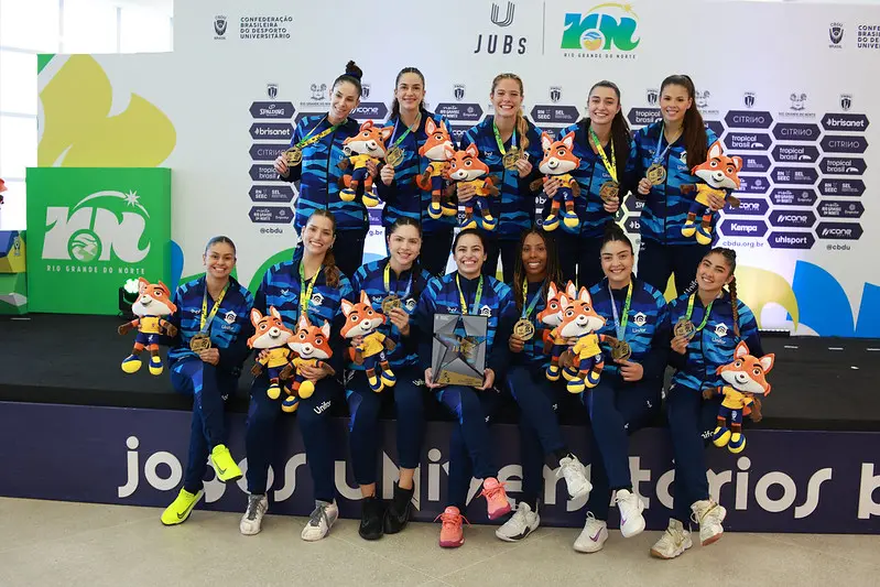 Foto do Võlei feminino da Unifor