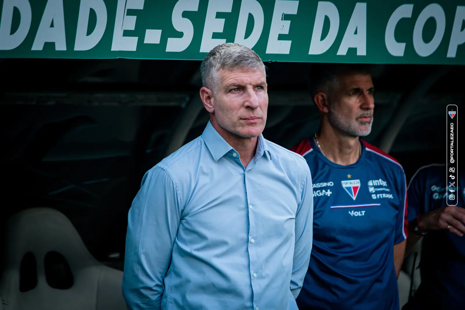 Martín Palermo em ação pelo Fortaleza