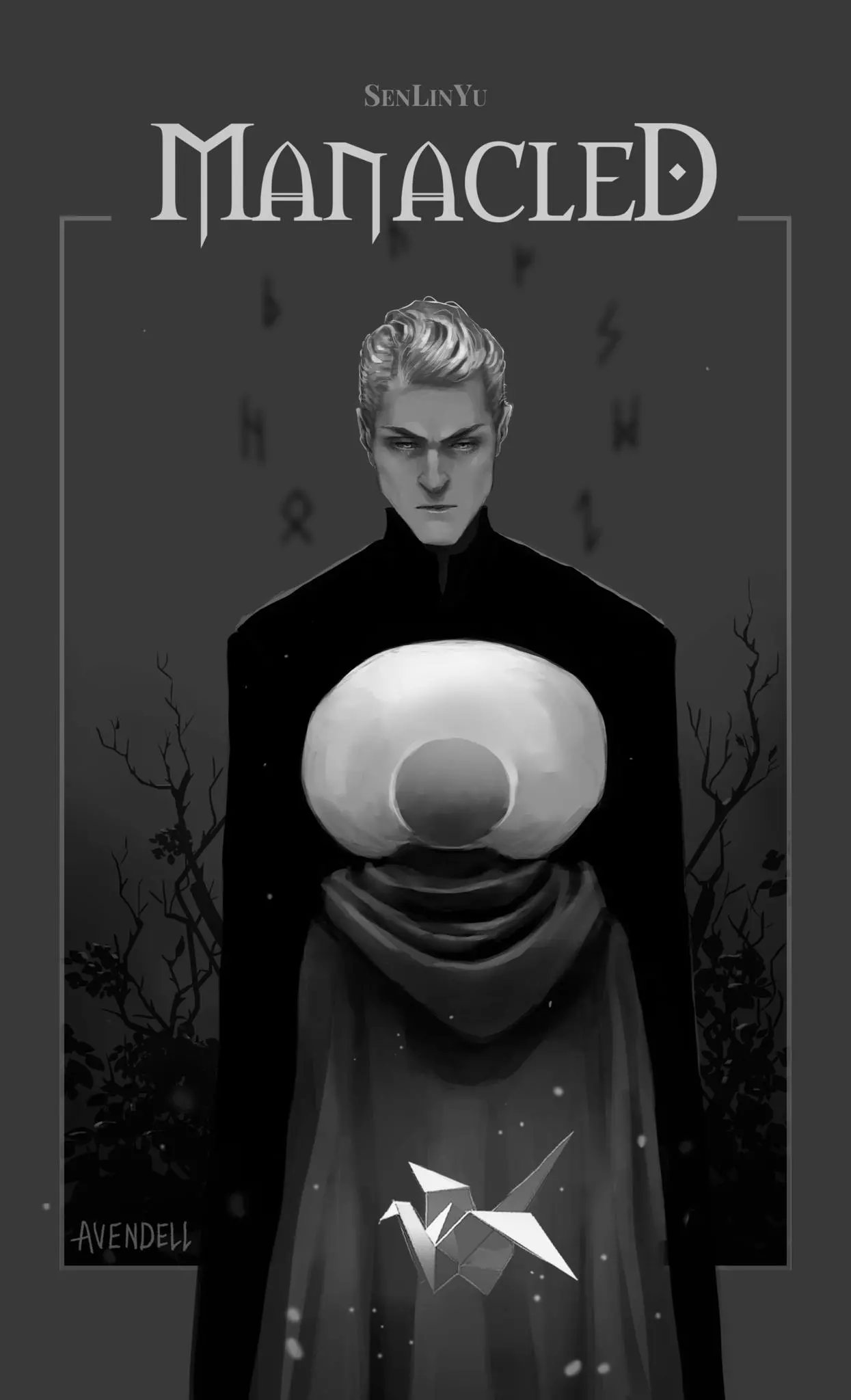 Imagem de capa de Manacled, fanfic que inspirou fantasia Alchemised aborda romance e tramas políticas inspiradas em Harry Potter.