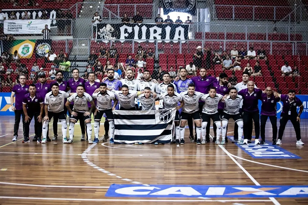 Campeonato Brasileiro de futsal: veja campanha e como chega o Ceará para as quartas