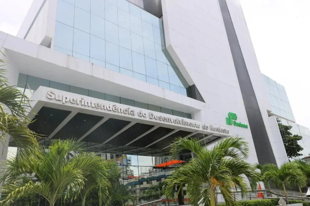 Fachada de prédio da Sudene.